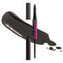 NYX Professional Make Up Zero To Brow Gel para cejas de larga duración, color #08 Black, rellena y define, 48h, 2 ml