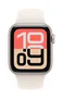 Apple Correa Sport para Apple Watch 40mm/41mm - Color Starlight, tamaño S/M, material Fluoroelastómero