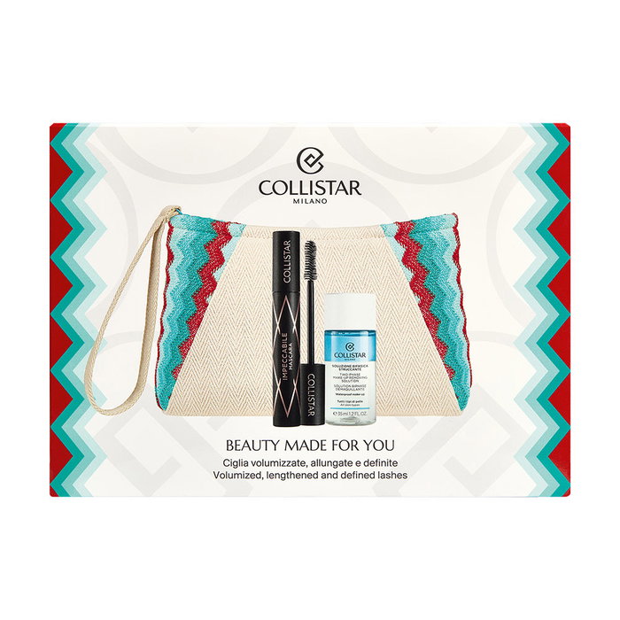 Collistar Impeccabile Máscara de Pestañas Estuche 3 piezas: Volumen, Longitud, Curvatura, Waterproof, Vegano