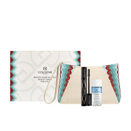 Collistar Impeccabile Máscara de Pestañas Estuche 3 piezas: Volumen, Longitud, Curvatura, Waterproof, Vegano