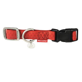 Nayeco Collar Mac Leather Rojo 10mm x 20-33cm