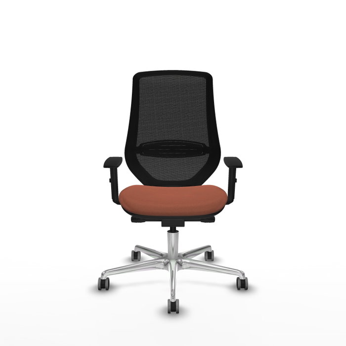 PIQUERAS Y CRESPO Silla de oficina Mardos con mecanismo Sincro/Traslack, Marrón y Negro PIQUERAS Y CRESPO Silla de oficina Mardos con mecanismo Sincro/Traslack, Marrón y Negro