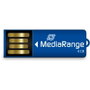 MEDIARANGE MediaRange USB Nanostick 8 GB azul con función de clip