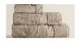 DKD Home Decor Toalla de Tocador de Algodón Crema 30x50 cm