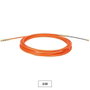 GSC Evolution Guía pasacables fibra vidrio + metal 4mm 5M Naranja