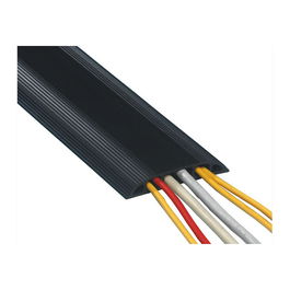 SECOMP Protector de cable 19.08.3101, Negro, 1.5m, Cinta adhesiva