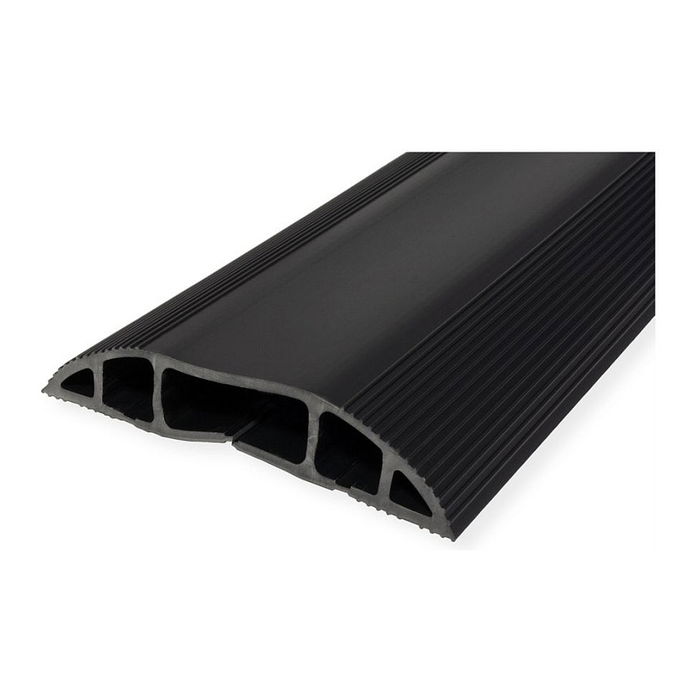 SECOMP Protector de cable 19.08.3101, Negro, 1.5m, Cinta adhesiva