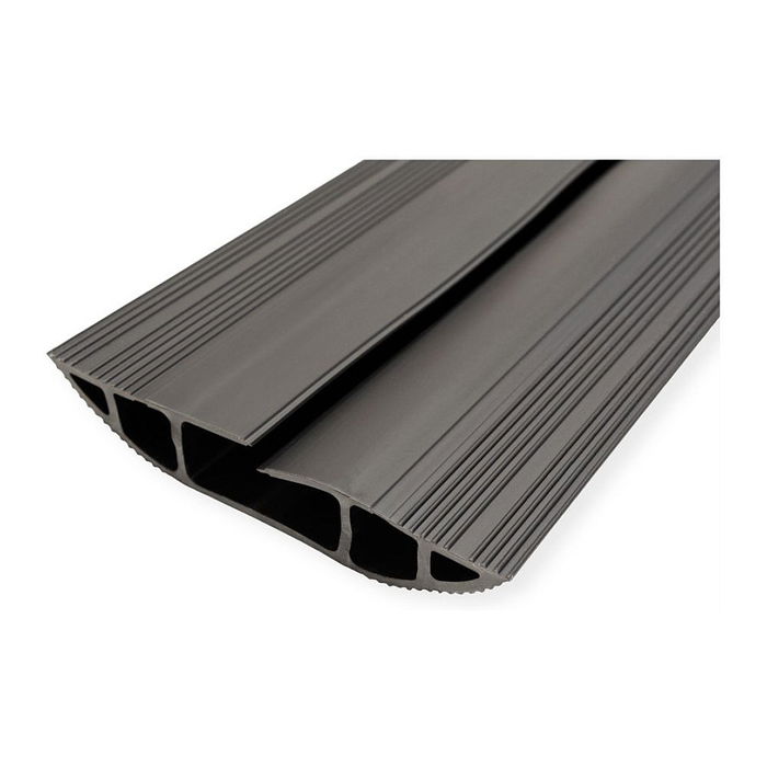 SECOMP Protector de cable 19.08.3101, Negro, 1.5m, Cinta adhesiva