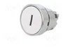 SCHNEIDER ELECTRIC Interruptor de presión Harmony XB4 Blanco 22mm