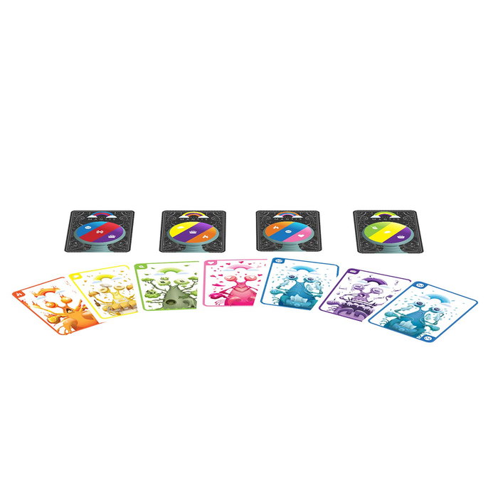 Asmodee Juego Mantis: Puntúa o Hurta Cartas para la Victoria Absoluta o la Derrota Más Vergonzosa, Para Niños y Adultos (+7 Años)