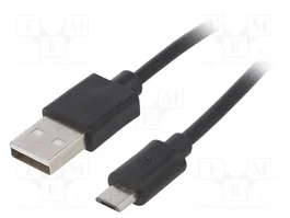 AKYGA Cable USB 2.0 con conectores USB A y USB B micro de 1,8m