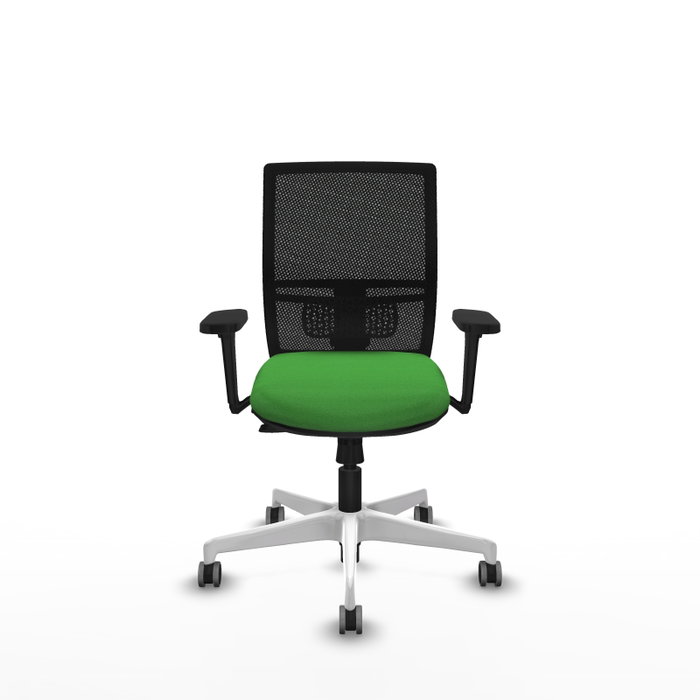 PIQUERAS Y CRESPO Silla de oficina Yunquera con mecanismo Sincro/Traslack, Verde y Negro PIQUERAS Y CRESPO Silla de oficina Yunquera con mecanismo Sincro/Traslack, Verde y Negro