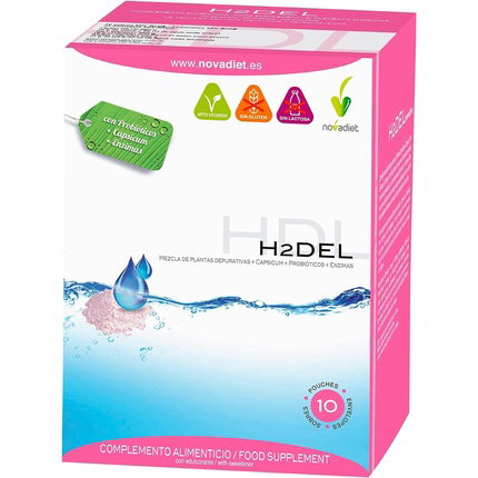 NOVADIET H2DEL 10 sobres