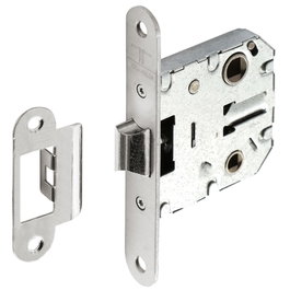 TESA Picaporte Unificado Canto Redondo 47/50mm 2004U Acero Inoxidable Reversible