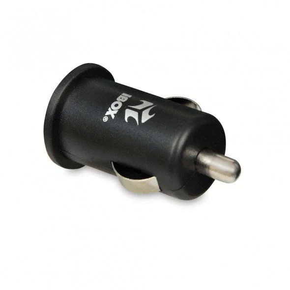 iBox ICC10B Cargador USB para Coche Negro, Encendedor Mechero, Smartphone