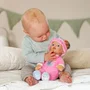 MGA Muñeco Baby Born Rosa Dormilón de 30 cm con Pijama y Gorrito de Peluche - Juguete Bebé
