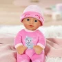 MGA Muñeco Baby Born Rosa Dormilón de 30 cm con Pijama y Gorrito de Peluche - Juguete Bebé
