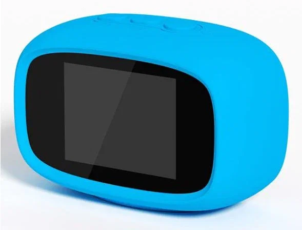 Nilox ACTION CAM KIDS - Cámara de acción infantil con pantalla LCD 2", Full HD 1280x960p, 12 MP CMOS, resistente agua IP67, color Azul