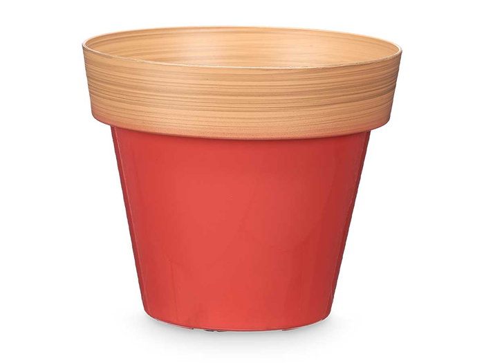 Ibergarden Maceta 20 cm Surtidos Bicolor Plástico PP (Set de 24)