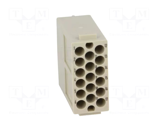 HARTING Han-Modular® Módulo Macho HDC 17 Pines