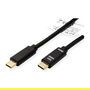 VALUE 11.99.8308 Cable USB C a USB C 2.0, 1 m, Negro, 0.48 Gbit/s, Power Delivery 100W
