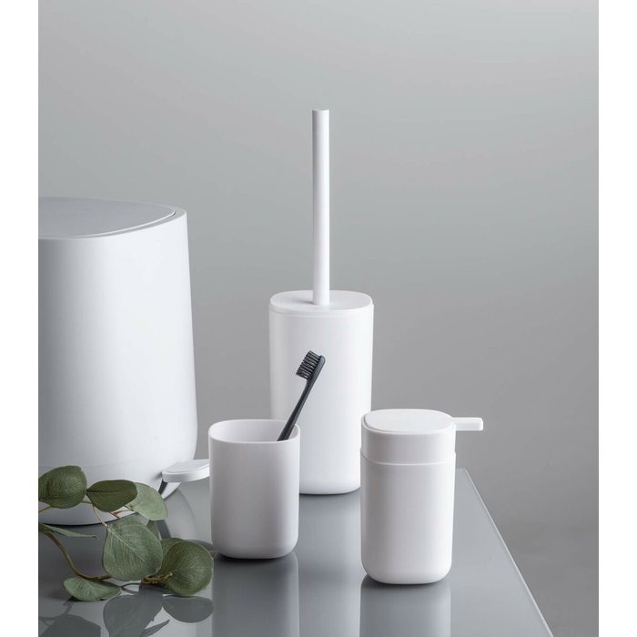 Wenko Escobillero WC Davos Blanco Mate Wenko Escobillero WC Davos Blanco Mate