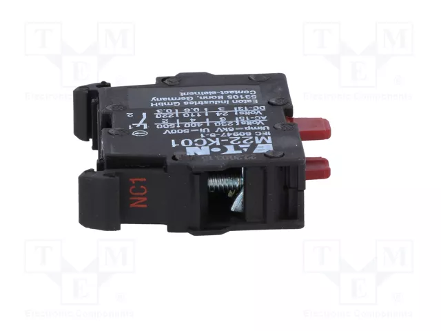 Eaton M22-KC01 Elemento de contacto auxiliar con 1 contacto conmutado Eaton M22-KC01 Elemento de contacto auxiliar con 1 contacto conmutado