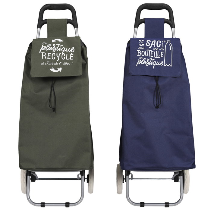 Entre Temps Carro de Compra Reciclado 49 L Entre Temps Carro de Compra Reciclado 49 L