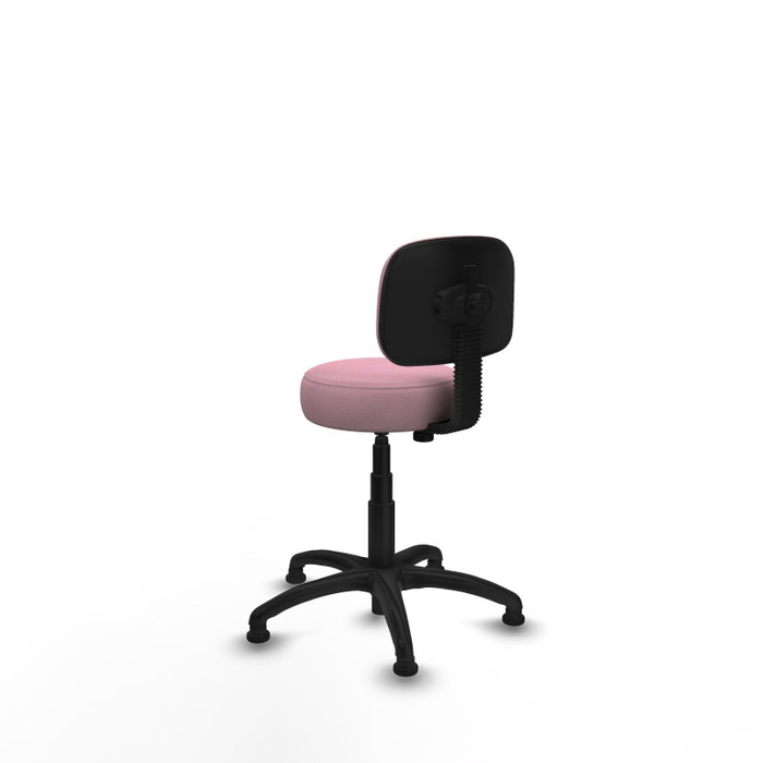 PIQUERAS Y CRESPO Silla Llanos giratorio bali rosa base poliamida PIQUERAS Y CRESPO Silla Llanos giratorio bali rosa base poliamida