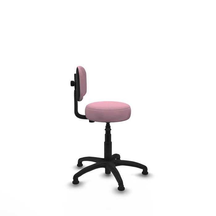 PIQUERAS Y CRESPO Silla Llanos giratorio bali rosa base poliamida PIQUERAS Y CRESPO Silla Llanos giratorio bali rosa base poliamida
