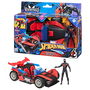 Hasbro Venomversus Miles Morales Remix Blast Racer G0736 Vehículo de Juguete Marvel Spidey con Proyectiles