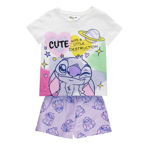 Cerdá Pijama Corto Single Jersey Stitch 10 Años - Modelos surtidos, LILAC Cerdá Pijama Corto Single Jersey Stitch 10 Años - Modelos surtidos, LILAC