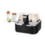 Emerio EB-123177.1 Hervidor de huevos, 6 huevos, Negro/Transparente