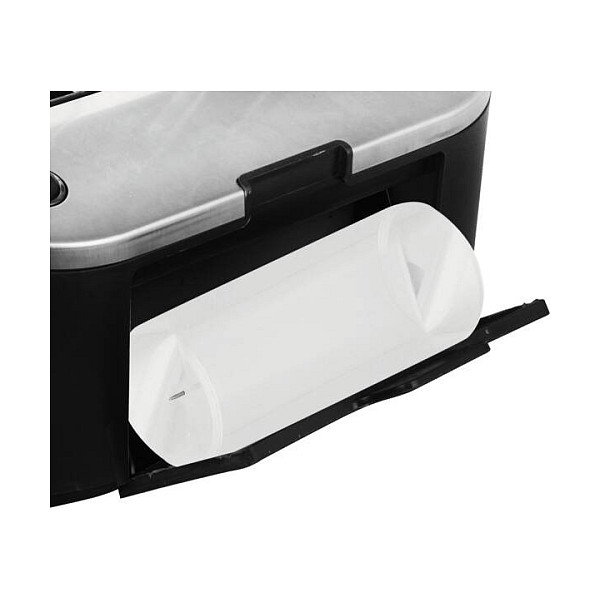 Emerio EB-123177.1 Hervidor de huevos, 6 huevos, Negro/Transparente