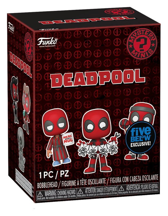 Marvel Comics Mystery Minis Minifiguras 5 cm Deadpool Series 5 Expositor (12)