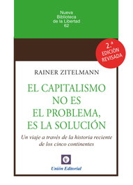 El capitalismo no es el problema, es la solución, Rainer Zitelmann - Union Editorial