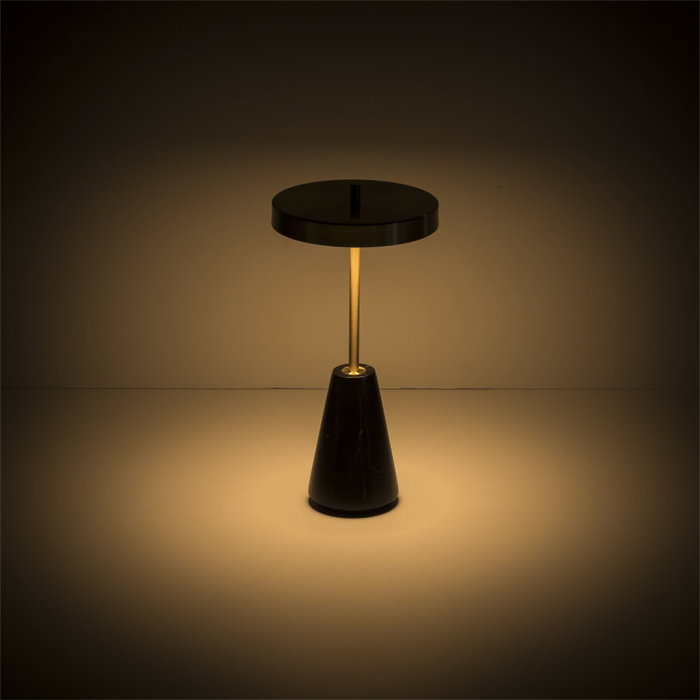 Broggi Lampada Decò Marmo Nero