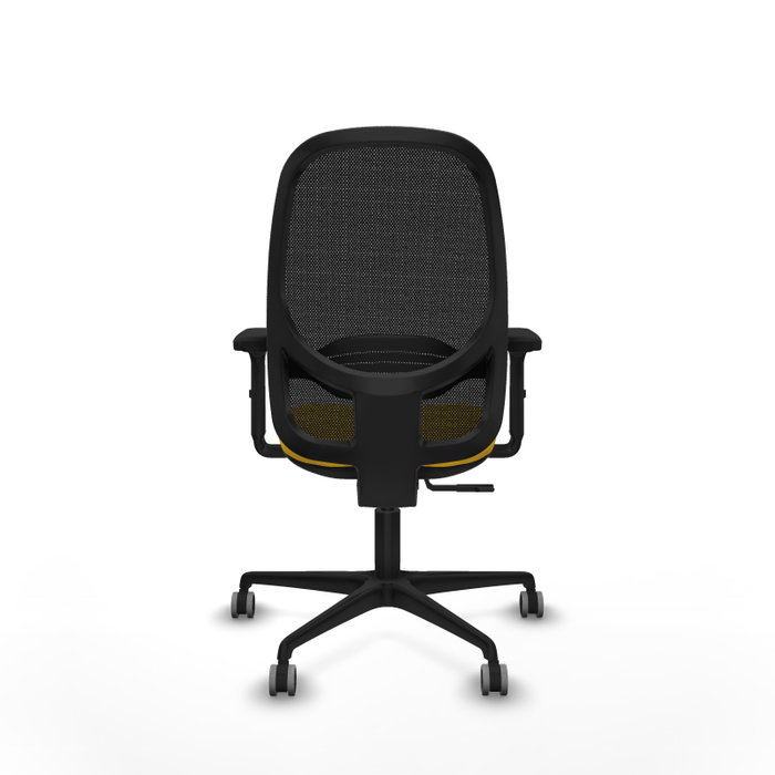 PIQUERAS Y CRESPO Silla de oficina Cilanco con mecanismo Sincro, Amarillo y Negro PIQUERAS Y CRESPO Silla de oficina Cilanco con mecanismo Sincro, Amarillo y Negro