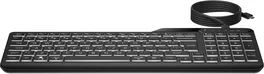 HP Teclado con cable 400 retroiluminado
