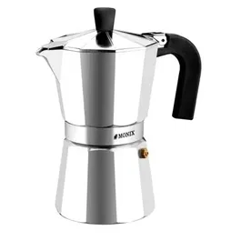 Cafetera Italiana Monix M620006 Acero Aluminio 6 Tazas