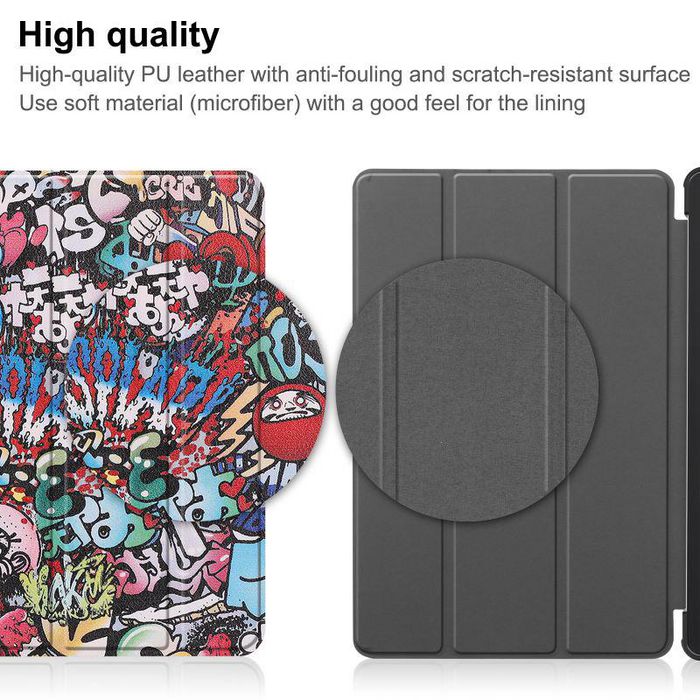 CoreParts Funda Rígida Tri-fold Estilo Grafiti para Xiaomi Redmi Pad 10.61 2022 CoreParts Funda Rígida Tri-fold Estilo Grafiti para Xiaomi Redmi Pad 10.61 2022