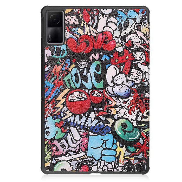CoreParts Funda Rígida Tri-fold Estilo Grafiti para Xiaomi Redmi Pad 10.61 2022 CoreParts Funda Rígida Tri-fold Estilo Grafiti para Xiaomi Redmi Pad 10.61 2022