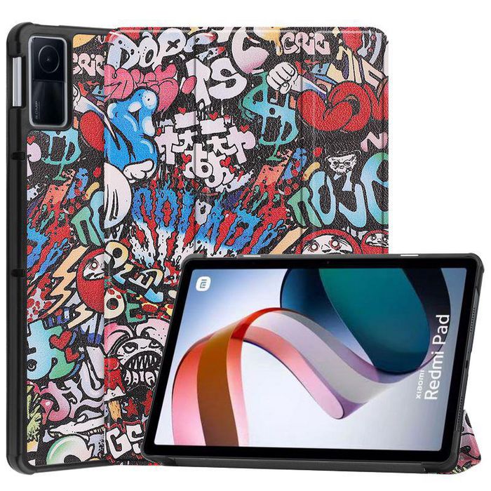 CoreParts Funda Rígida Tri-fold Estilo Grafiti para Xiaomi Redmi Pad 10.61 2022 CoreParts Funda Rígida Tri-fold Estilo Grafiti para Xiaomi Redmi Pad 10.61 2022