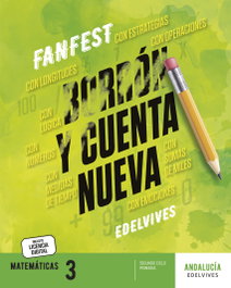 EDELVIVES, MATEMÁTICAS 3ºPRIMARIA. FANFEST. ANDALUCÍA 2023 - EDELVIVES