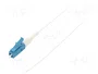 QOLTEC Trenzado de fibra óptica LC/UPC 3m 9/125um SMF G652D