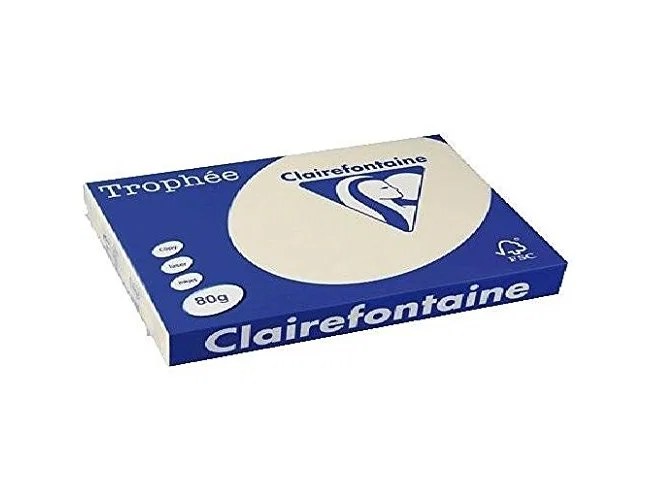 Trophee Papel Color Crema Pastel DIN A3 80g 500 Hojas Trophee Papel Color Crema Pastel DIN A3 80g 500 Hojas