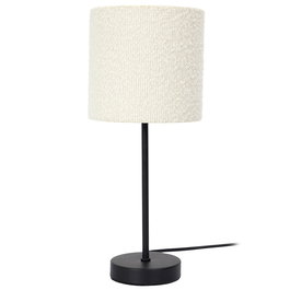 Home Deco Factory Lámpara Metal Pantalla Rizo Colección Natural