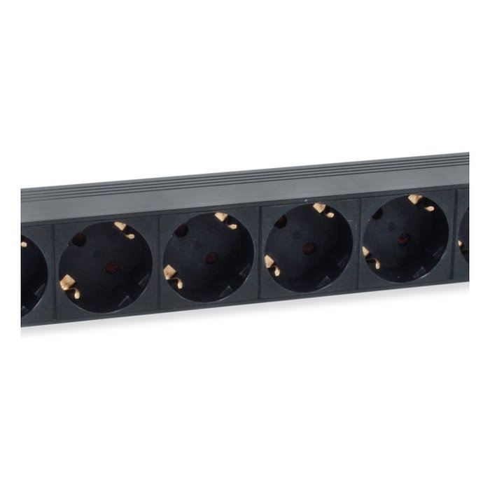 Equip Regleta de alimentación para rack 19 pulgadas 1U 8 tomas con interruptor
