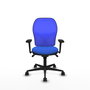 PIQUERAS Y CRESPO Silla de oficina Jorquera Azul