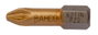 Bahco Punta de Titanio Pozidriv PZ2 1/4 (Pack de 10 unidades)